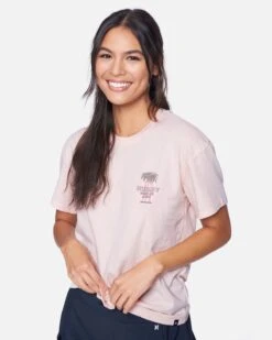 Tres Palms GF Crew Tee 8 Tres Palms GF Crew Tee -Clothing Coastal 3hcu2255 washed coral 2