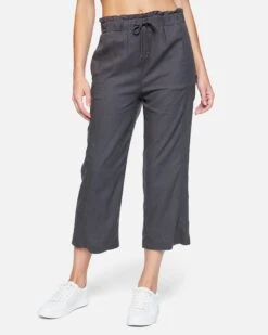 Bronte Beach Crop Pant -Clothing Coastal 3hcu8228 grey 3