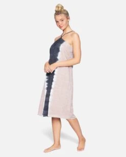 Dip Dyed Midi Dress -Clothing Coastal 3hcz8461 thunder grey dip 3