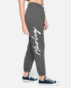 Billie Script Perfect Fleece Jogger -Clothing Coastal 3hcz8877 thunder grey 4