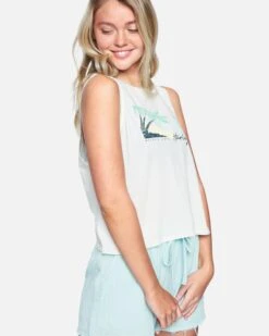 Escondido Washed Biker Tank -Clothing Coastal 3hda2539 sail 3