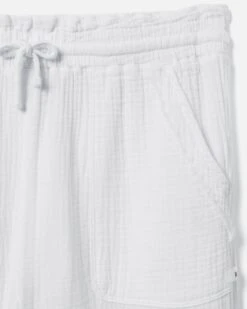 Naturals Tied Up Crop Pant -Clothing Coastal 3hdc2013 white 3