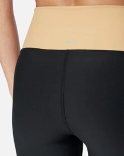 V-SHAPED COLORBLOCK LEGGING -Clothing Coastal 3hkp0655 caviar iced coffee 6