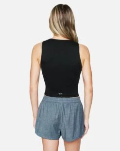 Amber Seamless Top -Clothing Coastal 3hkt0543 caviar 2