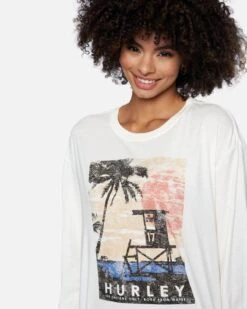 Tower 17 Boyfriend Long Sleeve T-Shirt -Clothing Coastal 3hl1640484 marshmallow 4