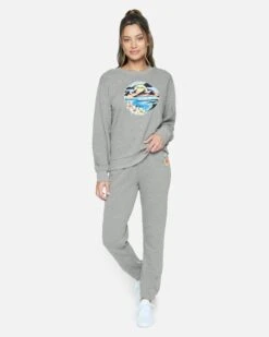 MAY FLEECE JOGGER 9 MAY FLEECE JOGGER -Clothing Coastal 3hp05080755 heather grey 4