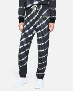 Tie Dye Fleece Jogger 7 Tie Dye Fleece Jogger -Clothing Coastal 3hp279 caviar bleach linear tie dye 3