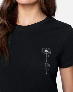Space Poppy Classic Crew Tee 10 Space Poppy Classic Crew Tee -Clothing Coastal 3hs1580239 black 5