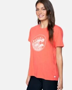 Ocean Dreams Washed Relaxed Girlfriend Tee 8 Ocean Dreams Washed Relaxed Girlfriend Tee -Clothing Coastal 3hs1590240 cayenne 3