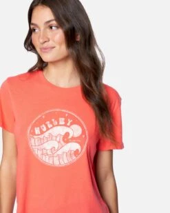 Ocean Dreams Washed Relaxed Girlfriend Tee 10 Ocean Dreams Washed Relaxed Girlfriend Tee -Clothing Coastal 3hs1590240 cayenne 5