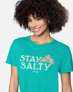 Salty Daze Relaxed Girlfriend Short Sleeve T-Shirt 8 Salty Daze Relaxed Girlfriend Short Sleeve T-Shirt -Clothing Coastal 3hs1590552 columbia 4