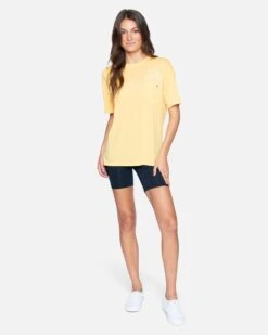 Moop Boyfriend Pocket Tee -Clothing Coastal 3hs1610234 cornsilk 4