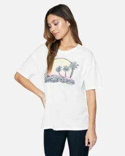 Choppy Oversized Tee -Clothing Coastal 3hs6710781 marsh 3