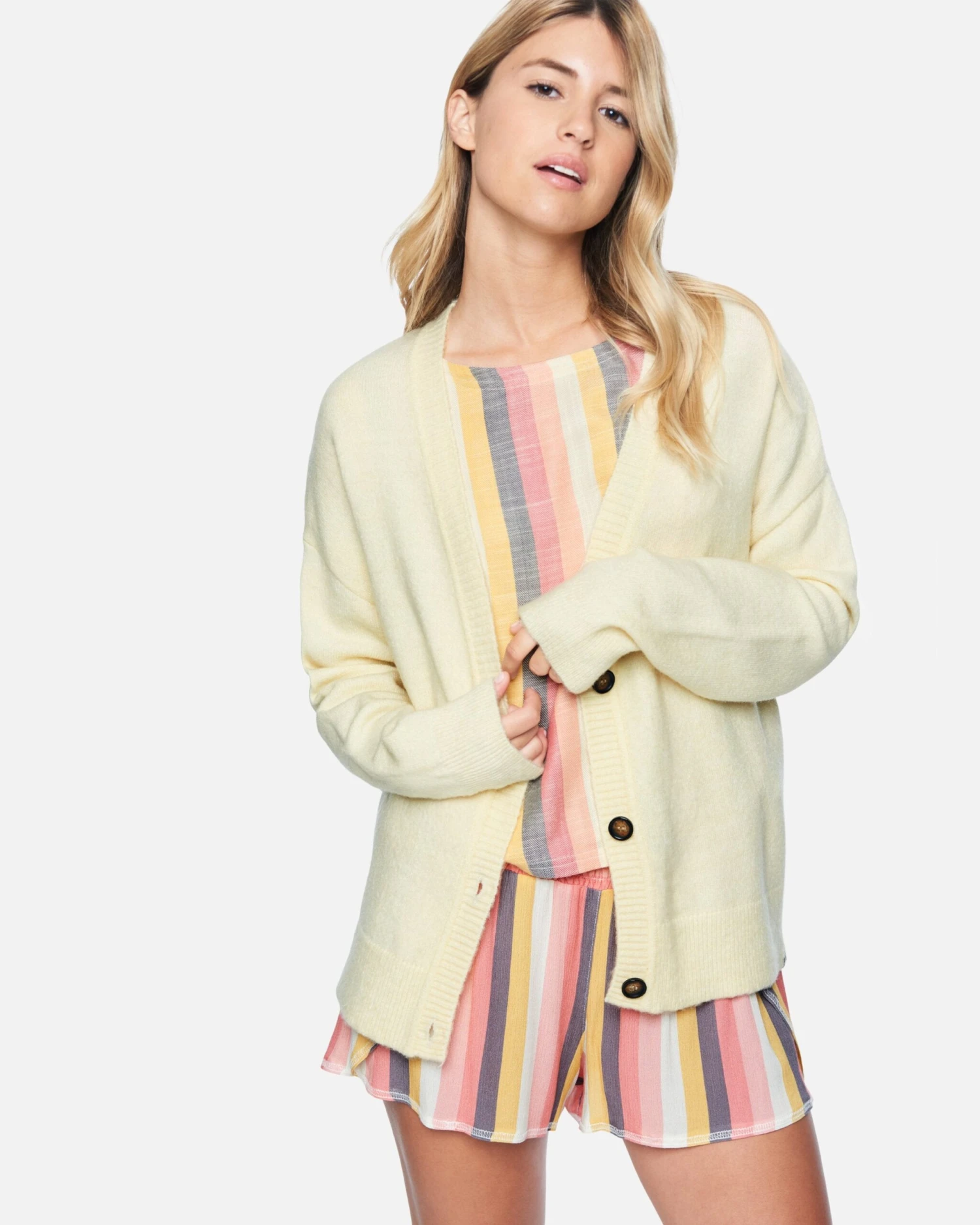 Button Front Cardigan 1 Button Front Cardigan