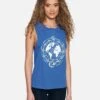 Global Washed Muscle Tank