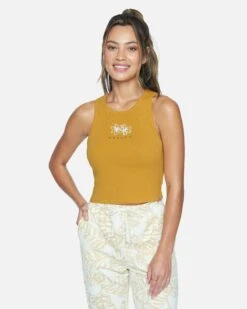 TALLIE CROP RIB TANK