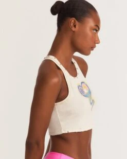 LoveShackFancy X Hurley - Whitewater Rib Tank 12 LoveShackFancy X Hurley - Whitewater Rib Tank -Clothing Coastal 3hwkt0720 bone 5