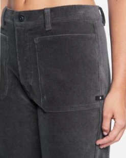 Corduroy Wide Leg Pant 10 Corduroy Wide Leg Pant -Clothing Coastal 3hwp0256 vintage black 5 v2