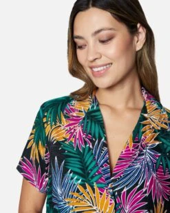 Work It Top -Clothing Coastal 3hwws0735 palm 5