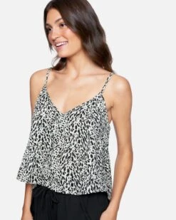 Naturals V-Neck Tank -Clothing Coastal 3hwwt0098 animal 3