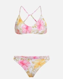 LoveShackFancy X Hurley - Hibiscus Reversible Moderate Bikini Bottom -Clothing Coastal HLSFB106 HIBISCUS 5 560f8846 240b 459c 8965 f1a86ca7022b