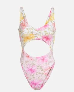 LoveShackFancy X Hurley - Hibiscus Cheeky One Piece -Clothing Coastal HLSFO100 HIBISCUS 1 a77c1899 82f7 4515 aa3f cc1239179370