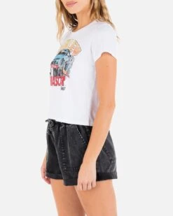 Nascar Only Rippen Baby Tee 11 Nascar Only Rippen Baby Tee -Clothing Coastal HU059K3 WHITE 3