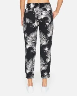 HURLEY Printed Beach Jogger -Clothing Coastal ck0908 black palm 3 vv3