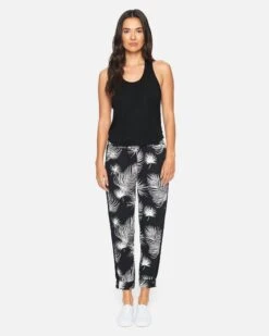 HURLEY Printed Beach Jogger -Clothing Coastal ck0908 black palm 4 vv3