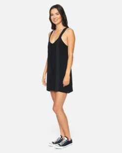 Jenna Dress 7 Jenna Dress -Clothing Coastal cq2522 black 2 vv3