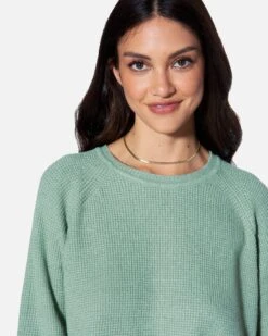 ESSENTIAL HAYLEY SWEATER 8 ESSENTIAL HAYLEY SWEATER -Clothing Coastal dz23f207 iceberg green 4 ae775877 ea4f 4a74 84ce 892a6249dc2d