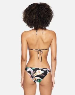 Flora Reversible Moderate Bikini Bottom 8 Flora Reversible Moderate Bikini Bottom -Clothing Coastal hb1128104 flora black stripe 3