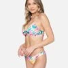 Floral Pop Moderate Bikini Bottom