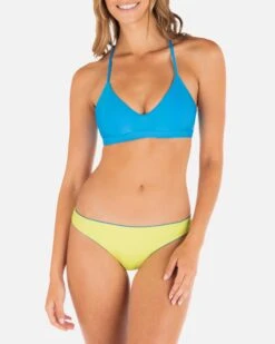 Solid Reversible Moderate Bottom 11 Solid Reversible Moderate Bottom -Clothing Coastal hb1196 blue beat neon lime 05