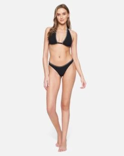 Coastal Cheeky French Bottom 8 Coastal Cheeky French Bottom -Clothing Coastal hb1231 black white 4