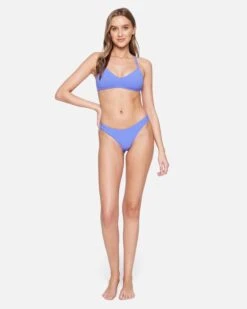 Mini Check Cheeky French Bottom 8 Mini Check Cheeky French Bottom -Clothing Coastal hb1236 periwinkle 4