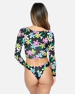 Daisy Pop V Front Skimpy Bottom -Clothing Coastal hb1238 pink punch 3