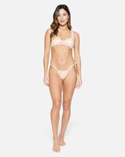 Beach Bloom Reversible Cheeky Soft Tie Bottom 8 Beach Bloom Reversible Cheeky Soft Tie Bottom -Clothing Coastal hb1255 rosebud 4