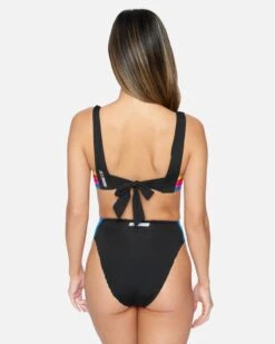 NASCAR REVERSIBLE MODERATE HIGH WAIST BOTTOM 7 NASCAR REVERSIBLE MODERATE HIGH WAIST BOTTOM -Clothing Coastal hb1271 black white 3