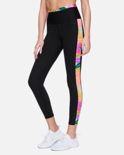 Max Isla Surf Legging 7 Max Isla Surf Legging -Clothing Coastal hb1275 black multi 3