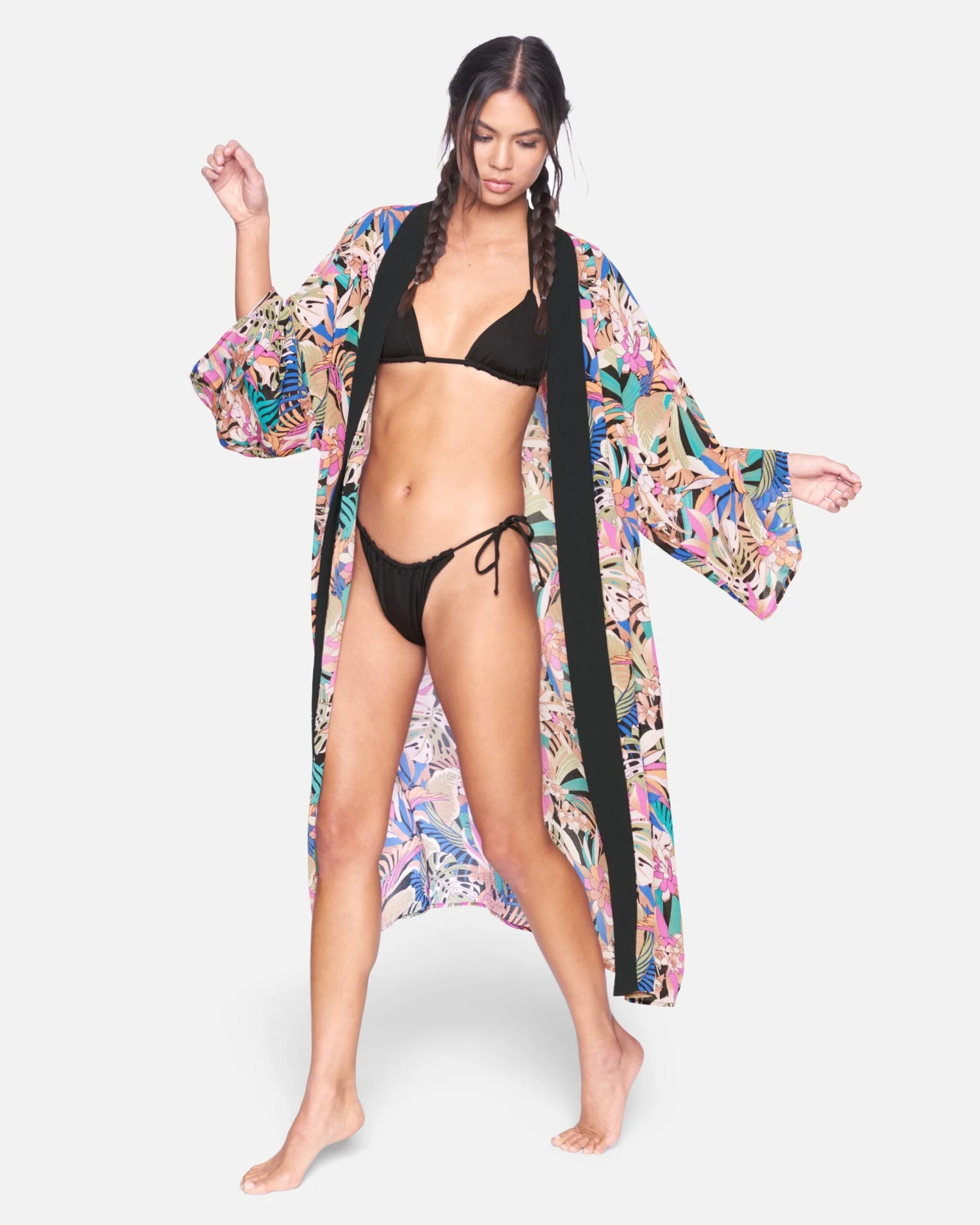 Palm Paradise Kimono 2 Palm Paradise Kimono - Image 2
