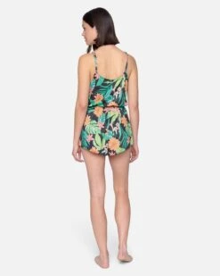 Bloom Wash Romper -Clothing Coastal hc0183 black 3