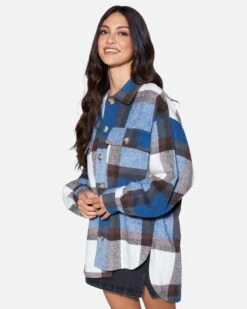 ESSENTIAL PLAID JACKET 7 ESSENTIAL PLAID JACKET -Clothing Coastal hf24c866 blue 3 3638533a 08c7 4f5c b5c3 683b59f3f69f