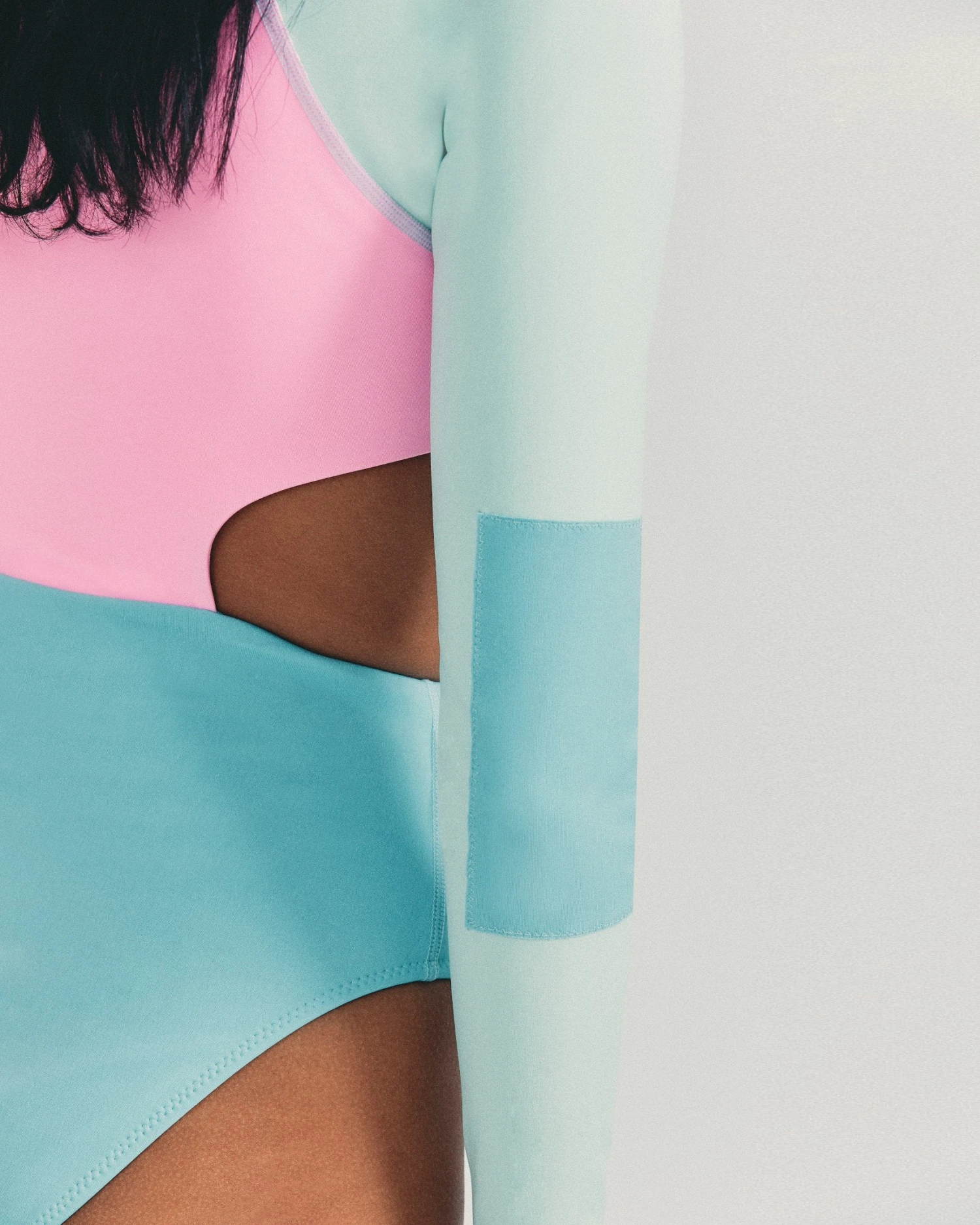 LSF X Hurley - Max Colorblock Long Sleeve Zip Cut Out 7 LSF X Hurley - Max Colorblock Long Sleeve Zip Cut Out - Image 7