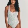 LSF X Hurley - Sunny Meadow Reversible High Leg Cheeky One Piece
