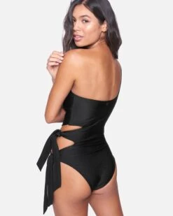 Side Tie 1 Pc -Clothing Coastal ho1011 black 3