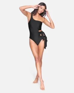 Side Tie 1 Pc -Clothing Coastal ho1011 black 4