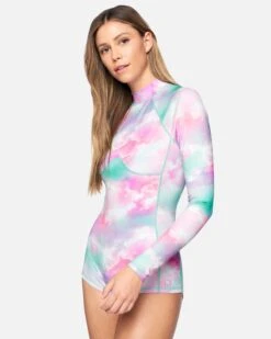 Carissa Moore Collection - Max Head In The Clouds Long Sleeve Body Suit 8 Carissa Moore Collection - Max Head In The Clouds Long Sleeve Body Suit -Clothing Coastal ho1025 lucite multi 3