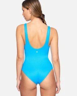 Block Party Rib Solid One Piece 7 Block Party Rib Solid One Piece -Clothing Coastal ho1041 high tide 3