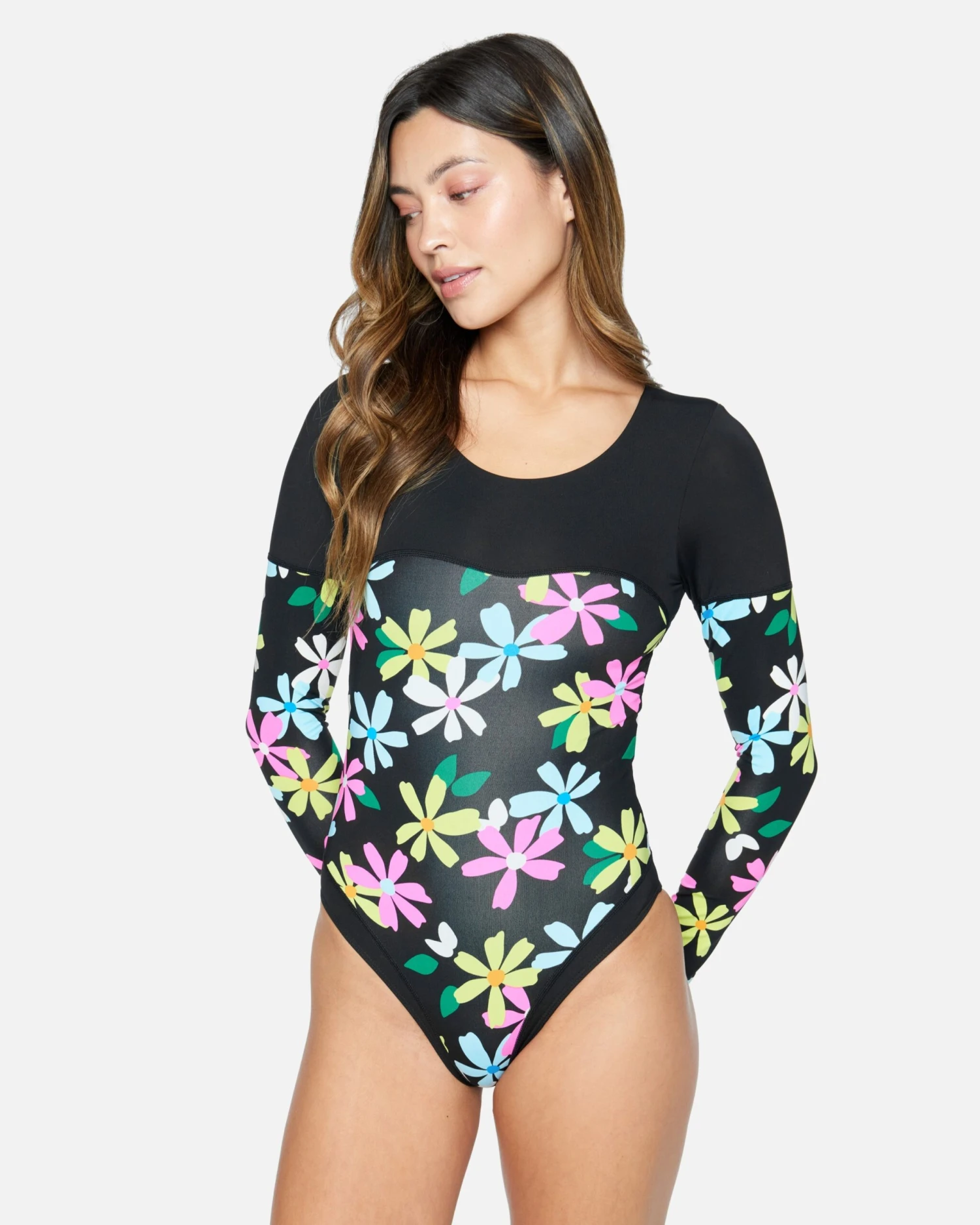 Daisy Pop Long Sleeve Surfsuit 4 Daisy Pop Long Sleeve Surfsuit - Image 4